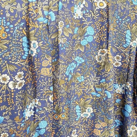 J. McLaughlin NWT Viola Silk Blouse Floral Size XL - Picture 2 of 9